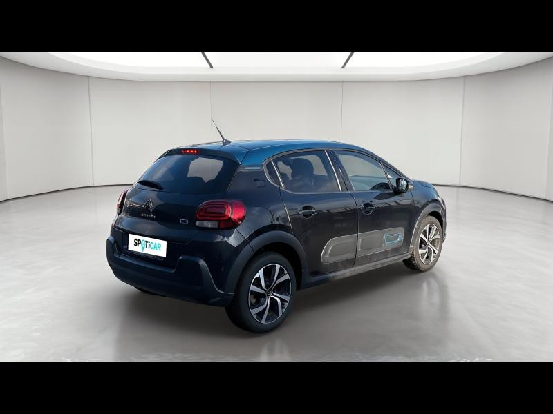 Used CITROEN C3 1.2 PureTech 110ch S&S Shine EAT6 2020 Noir Perla Nera (N) - Bleu Emeraude € 12490 in Metz