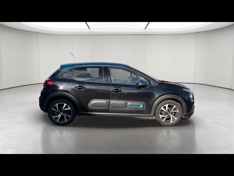 Used CITROEN C3 1.2 PureTech 110ch S&S Shine EAT6 2020 Noir Perla Nera (N) - Bleu Emeraude € 12490 in Metz