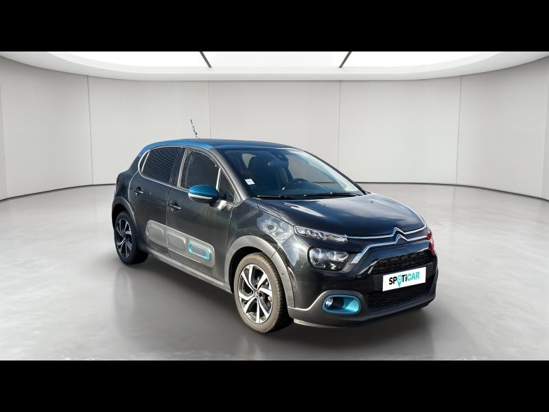 Used CITROEN C3 1.2 PureTech 110ch S&S Shine EAT6 2020 Noir Perla Nera (N) - Bleu Emeraude € 12490 in Metz