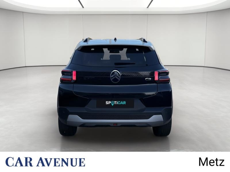 Occasion CITROEN C3 1.2 Turbo 100ch MAX 2025 Noir Perla Nera (N) - Blanc Opale 18190 € à Metz