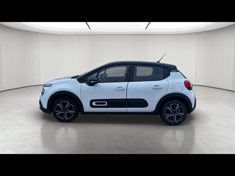 Used CITROEN C3 1.2 PureTech 83ch S&S Feel Pack 2021 Blanc Banquise (O) - Noir Onyx € 9190 in Metz