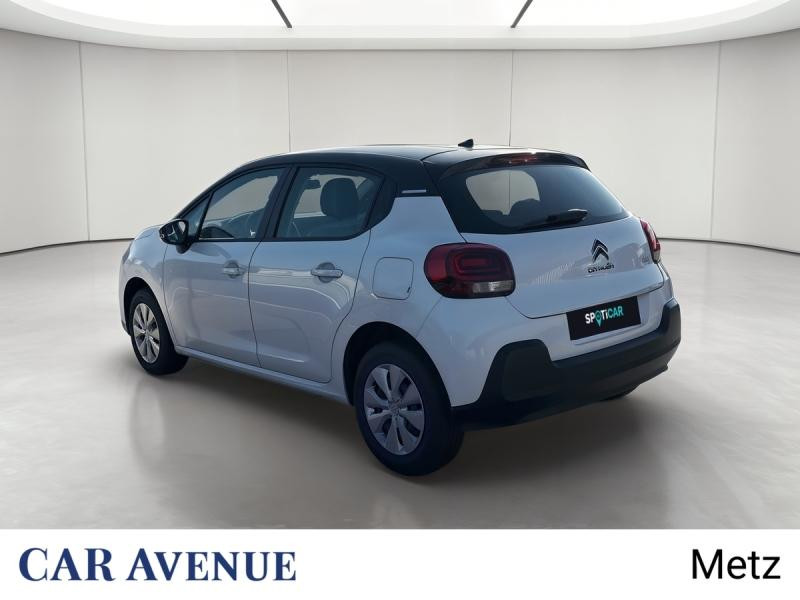 Occasion CITROEN C3 1.2 PureTech 83ch S&S Feel Business 2021 Blanc Banquise (O) - Noir Onyx 10190 € à Metz