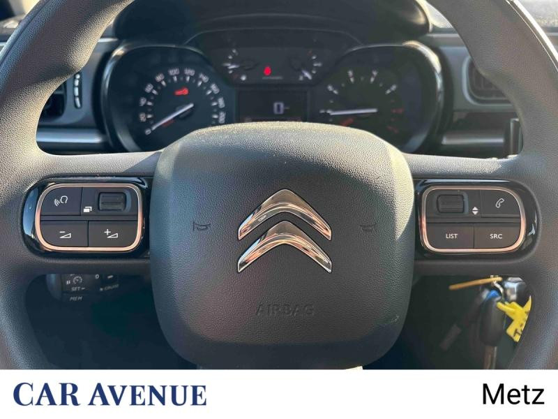Occasion CITROEN C3 1.2 PureTech 83ch S&S Feel Business 2021 Blanc Banquise (O) - Noir Onyx 10190 € à Metz