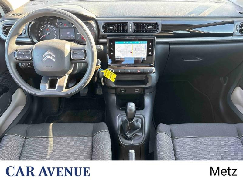 Occasion CITROEN C3 1.2 PureTech 83ch S&S Feel Business 2021 Blanc Banquise (O) - Noir Onyx 10190 € à Metz