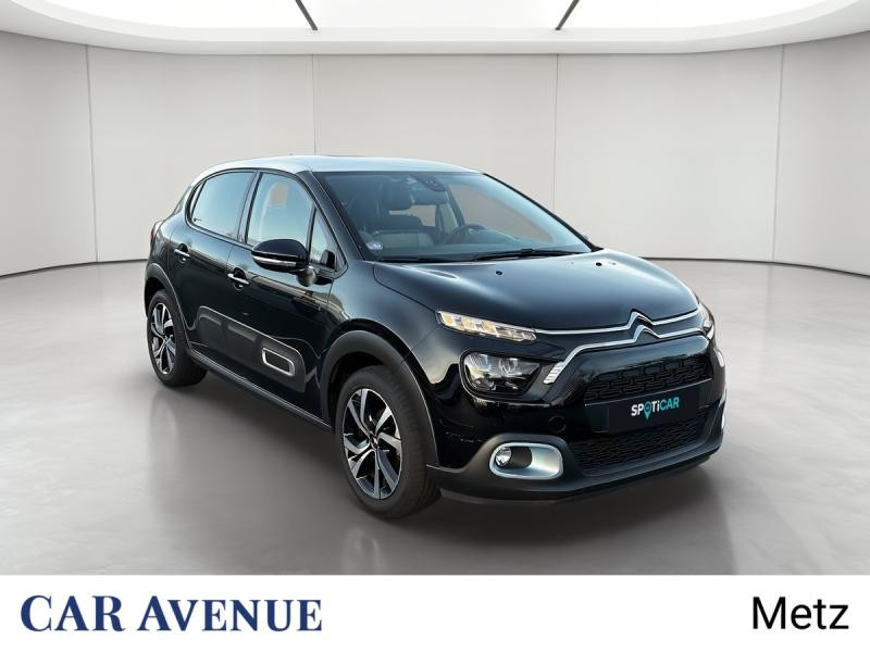 Used CITROEN C3 1.2 PureTech 110ch S&S ELLE 2022 Noir Perla Nera (N) - Blanc Opale € 13390 in Metz