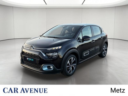 Used CITROEN C3 1.2 PureTech 110ch S&S ELLE 2022 Noir Perla Nera (N) - Blanc Opale € 13,390 in Metz
