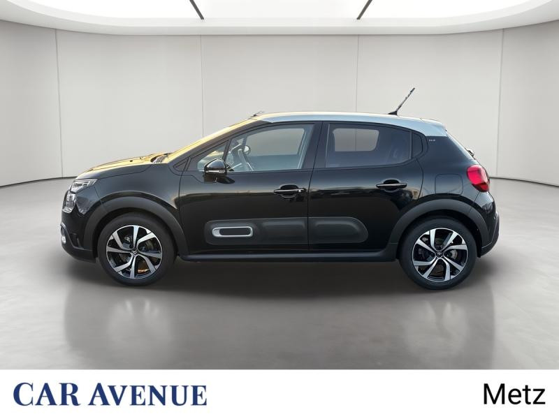 Used CITROEN C3 1.2 PureTech 110ch S&S ELLE 2022 Noir Perla Nera (N) - Blanc Opale € 13390 in Metz