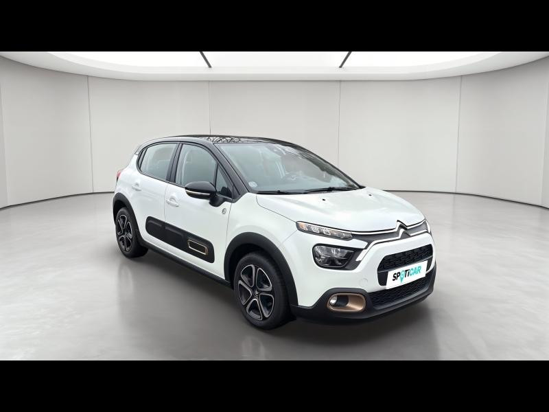 Used CITROEN C3 1.2 PureTech 83ch S&S C-Series 123g 2023 Blanc Banquise (O) - Noir Perla Nera € 10590 in Metz