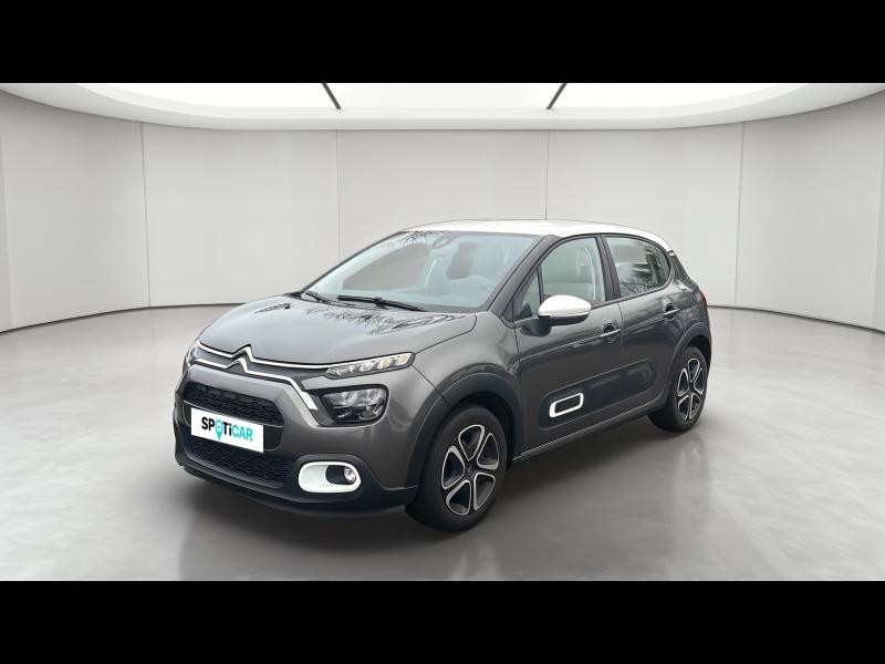 Used CITROEN C3 1.2 PureTech 110ch S&S Feel Pack 120-121g 2022 Gris Platinium (M) - Blanc Opale € 10490 in Metz