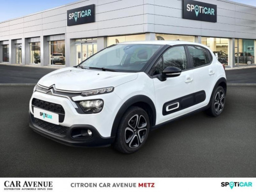 Occasion CITROEN C3 1.2 PureTech 83ch S&S Feel Pack 2022 Blanc Banquise (O) 10 490 € à Metz