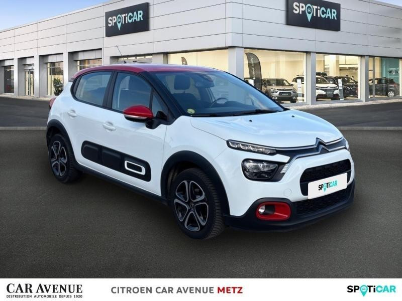 Used CITROEN C3 1.5 BlueHDi 100ch S&S Shine Business E6.d 2021 Blanc Banquise (O) - Rouge Aden € 11140 in Metz