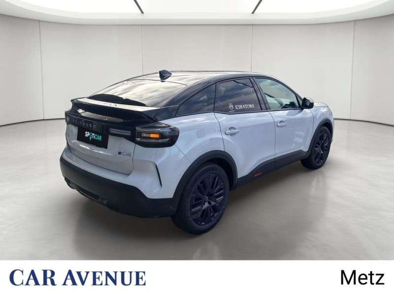 Occasion CITROEN C4 Electrique 156ch (autonomie étendue) COLLECTION Automatique 2025 Blanc Okénite (M) - Toit Noir Perla 35000 € à Metz