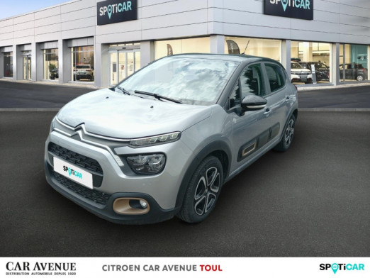 Used CITROEN C3 1.2 PureTech 83ch S&S C-Series 123g 2023 Gris Acier (M) - Noir Perla Nera € 12,900 in Toul