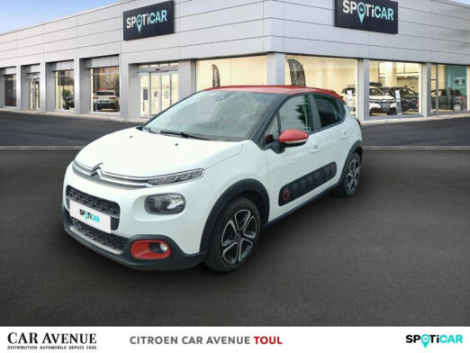 Occasion CITROEN C3 PureTech 82ch Feel 2016 Blanc Banquise 9 490 € à Toul