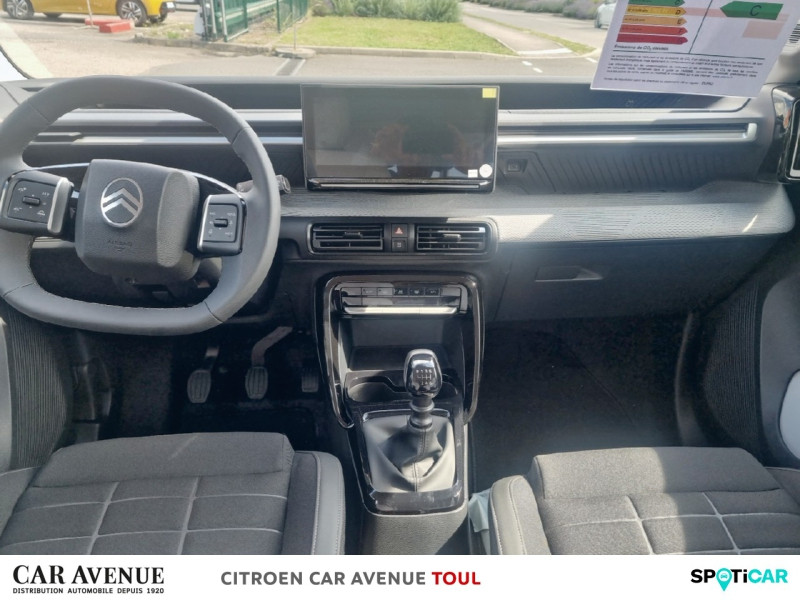 Occasion CITROEN C3 1.2 PureTech 100ch MAX 2024 Bleu Monte Carlo (O) - Toit Blanc Opale 18790 € à Toul
