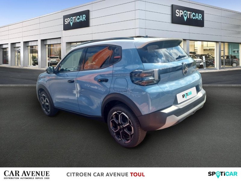 Occasion CITROEN C3 1.2 PureTech 100ch MAX 2024 Bleu Monte Carlo (O) - Toit Blanc Opale 18790 € à Toul