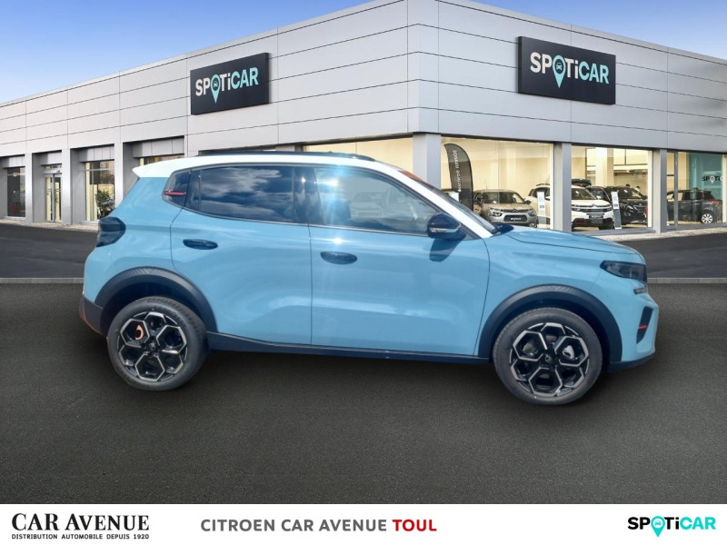 Occasion CITROEN C3 1.2 PureTech 100ch MAX 2024 Bleu Monte Carlo (O) - Toit Blanc Opale 18790 € à Toul