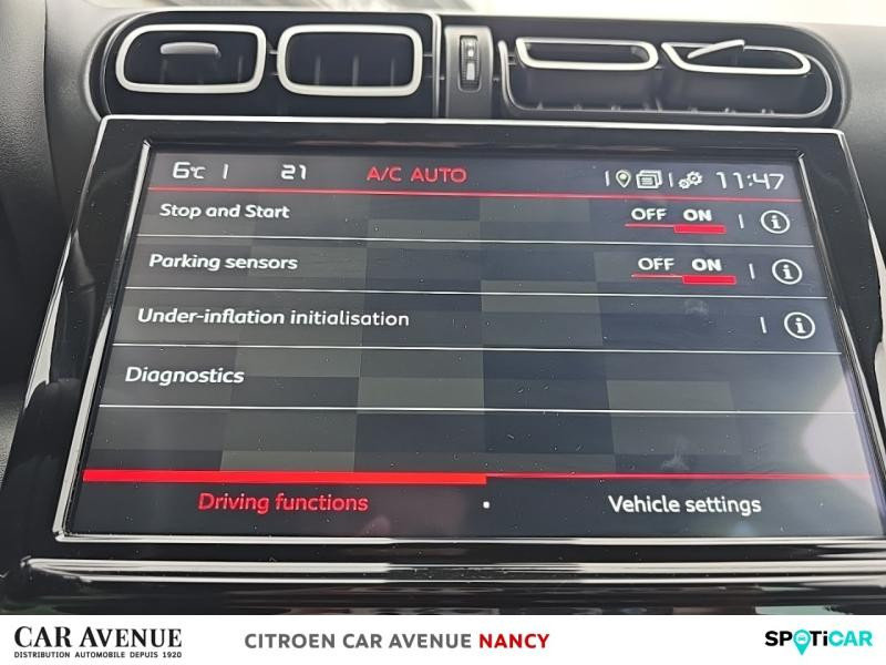 Occasion CITROEN C3 Aircross 1.2 PureTech 110ch S&S BVM6 SHINE 2024 Gris Acier (M) - Perla Nera 18890 € à Toul