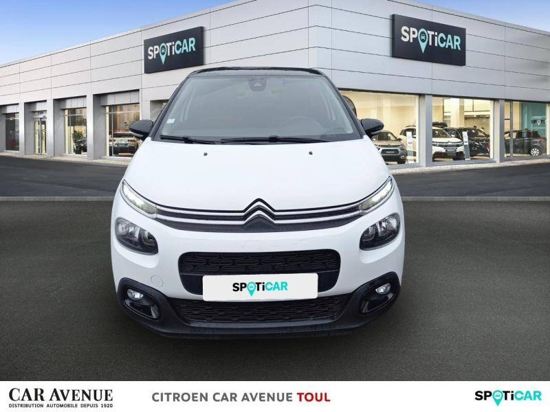 Used CITROEN C3 PureTech 110ch Shine S&S E6.d-TEMP 2018 Blanc Banquise - Noir Onyx € 9890 in Toul