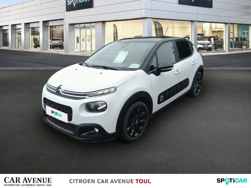 Used CITROEN C3 PureTech 110ch Shine S&S E6.d-TEMP 2018 Blanc Banquise - Noir Onyx € 9890 in Toul