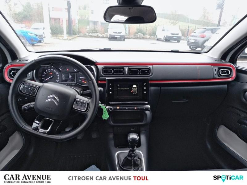 Used CITROEN C3 PureTech 110ch Shine S&S E6.d-TEMP 2018 Blanc Banquise - Noir Onyx € 9890 in Toul