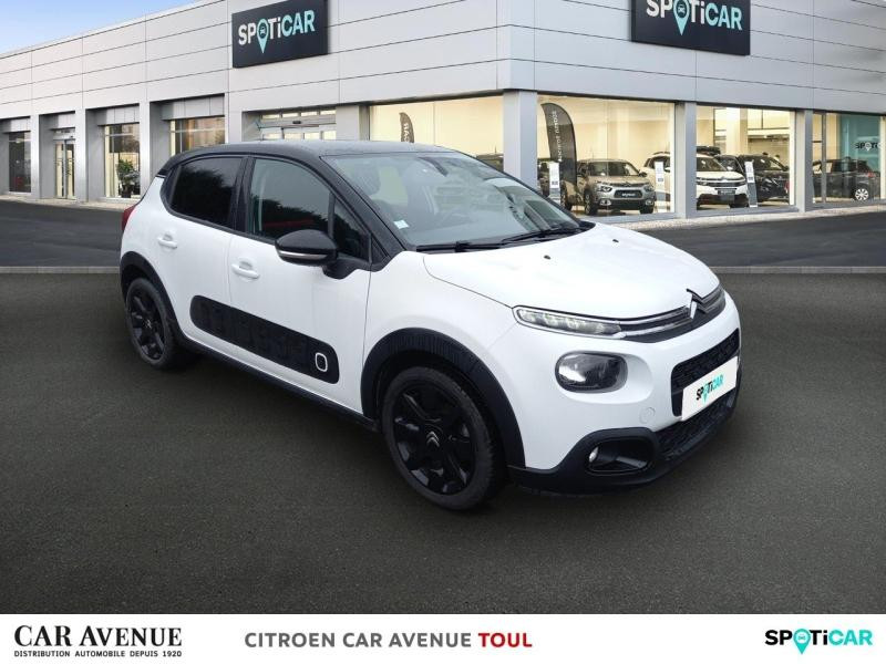 Used CITROEN C3 PureTech 110ch Shine S&S E6.d-TEMP 2018 Blanc Banquise - Noir Onyx € 9890 in Toul