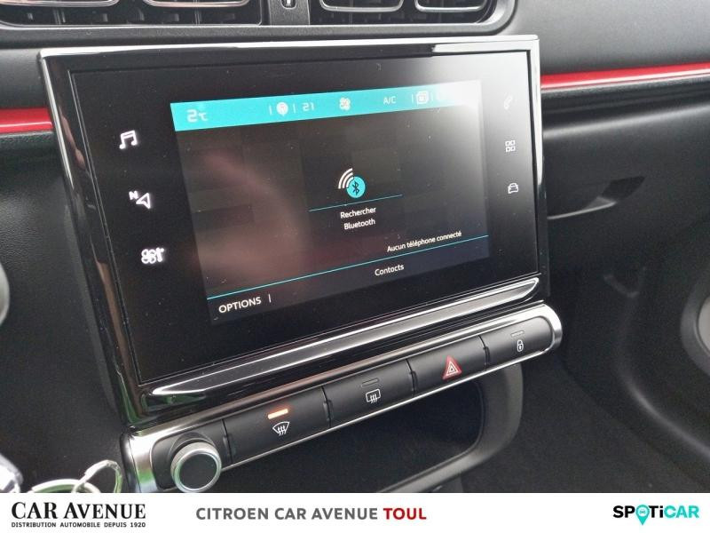 Used CITROEN C3 PureTech 110ch Shine S&S E6.d-TEMP 2018 Blanc Banquise - Noir Onyx € 9890 in Toul