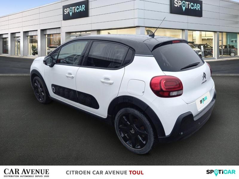 Used CITROEN C3 PureTech 110ch Shine S&S E6.d-TEMP 2018 Blanc Banquise - Noir Onyx € 9890 in Toul