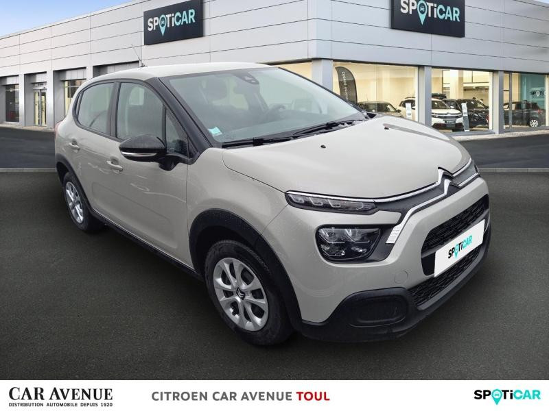 Occasion CITROEN C3 1.2 PureTech 83ch S&S Feel 122-123g 2022 Sable (N) 9990 € à Toul