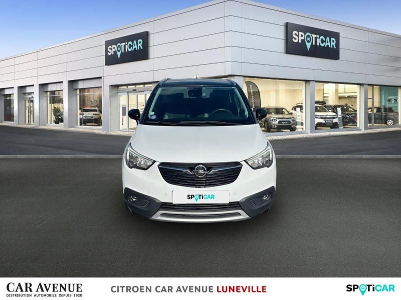 Occasion OPEL Crossland X 1.2 Turbo 110ch Design 120 ans BVA Euro 6d-T 2019 Blanc Glacier/Toit Noir Profond 12990 € à Toul