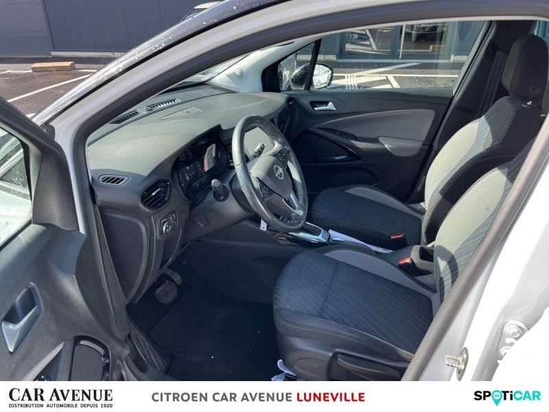 Occasion OPEL Crossland X 1.2 Turbo 110ch Design 120 ans BVA Euro 6d-T 2019 Blanc Glacier/Toit Noir Profond 12990 € à Toul