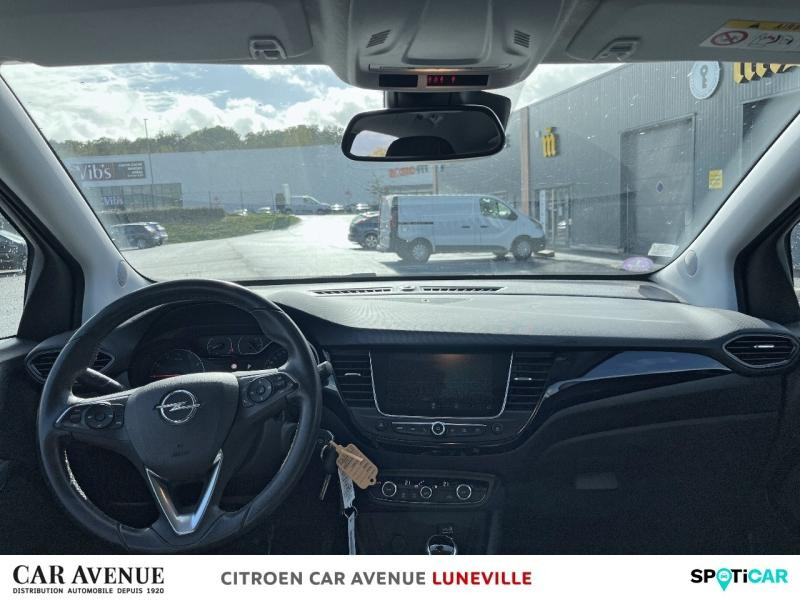 Occasion OPEL Crossland X 1.2 Turbo 110ch Design 120 ans BVA Euro 6d-T 2019 Blanc Glacier/Toit Noir Profond 12990 € à Toul