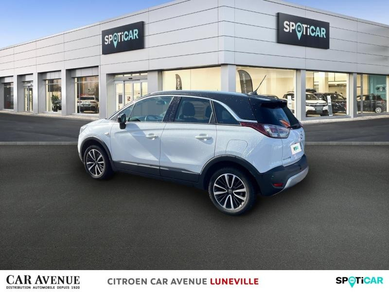 Occasion OPEL Crossland X 1.2 Turbo 110ch Design 120 ans BVA Euro 6d-T 2019 Blanc Glacier/Toit Noir Profond 12990 € à Toul