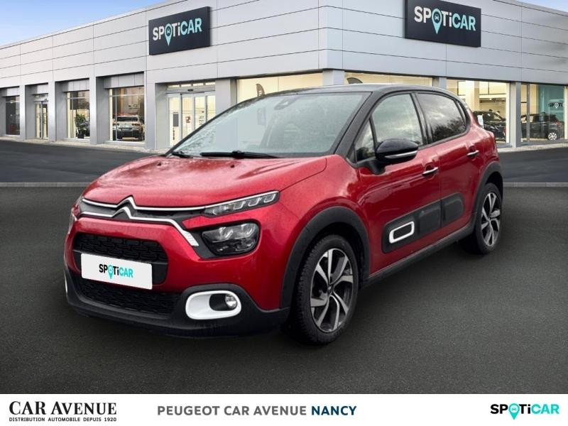 Occasion CITROEN C3 1.2 PureTech 83ch S&S Shine Pack 123g 2021 Rouge Elixir (S) 11490 € à Toul