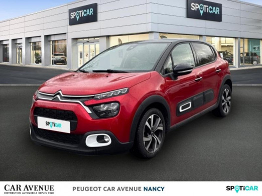 Occasion CITROEN C3 1.2 PureTech 83ch S&S Shine Pack 123g 2021 Rouge Elixir (S) 11 490 € à Toul