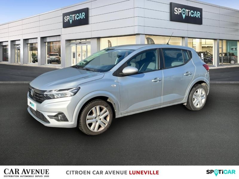 Occasion DACIA Sandero 1.0 ECO-G 100ch Stepway Confort 2021 Gris Comète métallisé 13590 € à Toul