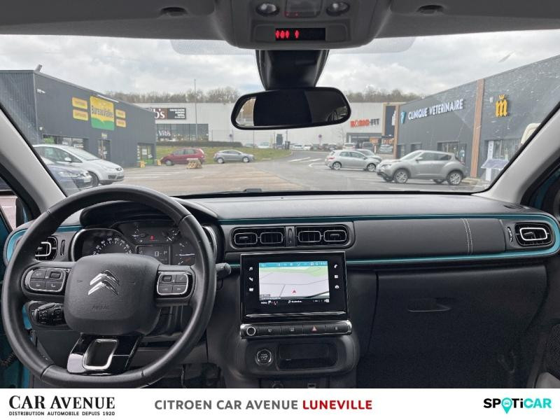 Occasion CITROEN C3 1.2 PureTech 110ch S&S Shine Pack  EAT6 2021 Spring Blue (M) - Noir Onyx 13490 € à Toul