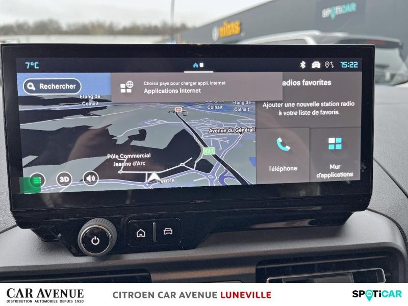 Occasion CITROEN Berlingo Van M 650kg BlueHDi 130ch S&S EAT8 2025 Blanc Icy 24490 € à Toul