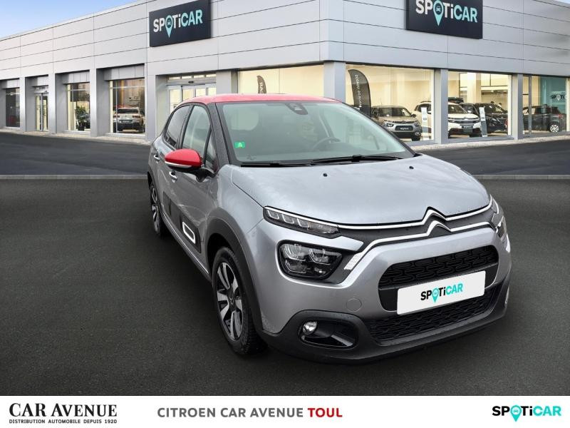Used CITROEN C3 1.2 PureTech 83ch S&S Shine 2024 Gris Acier (M) - Rouge Aden € 13590 in Toul