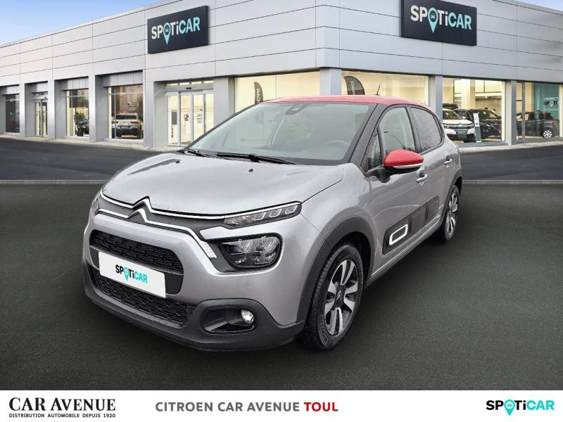 Used CITROEN C3 1.2 PureTech 83ch S&S Shine 2024 Gris Acier (M) - Rouge Aden € 13590 in Toul