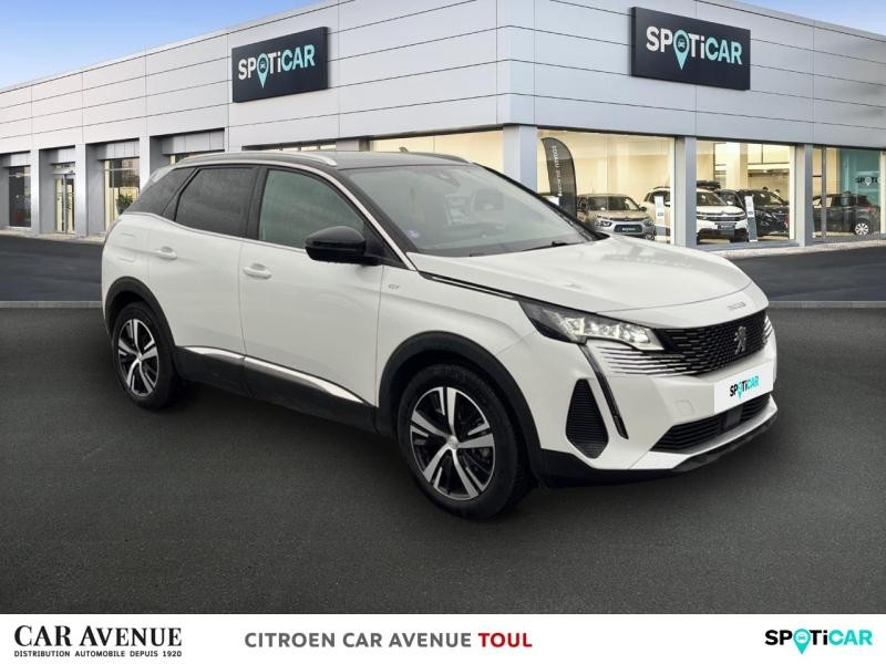 Used PEUGEOT 3008 1.2 PureTech 130ch S&S GT EAT8 2022 Blanc Nacré (N) € 21990 in Toul