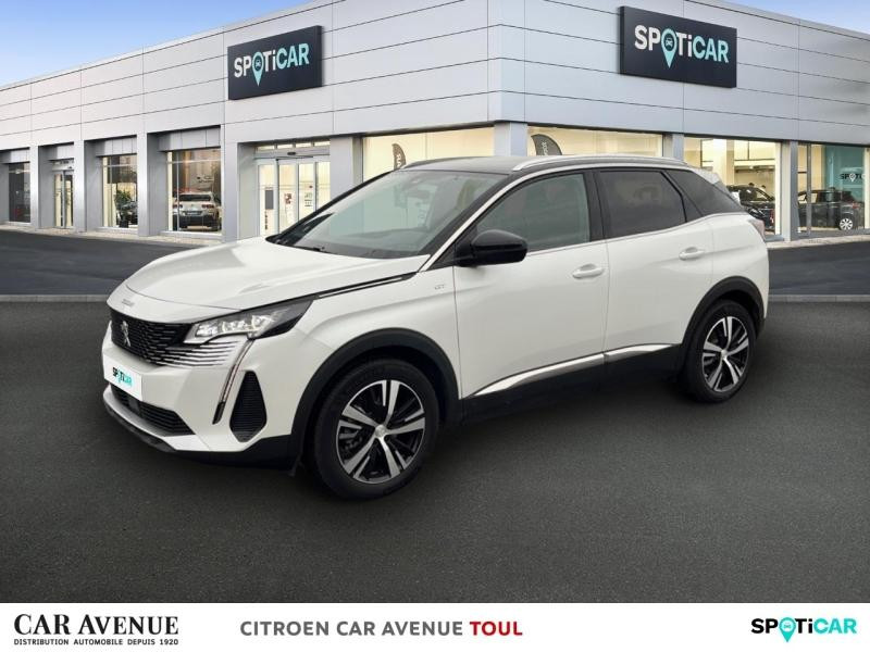Used PEUGEOT 3008 1.2 PureTech 130ch S&S GT EAT8 2022 Blanc Nacré (N) € 21490 in Toul