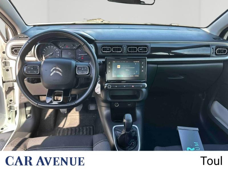 Occasion CITROEN C3 PureTech 82ch Feel S&S E6.d 2019 Blanc Banquise 9690 € à Toul