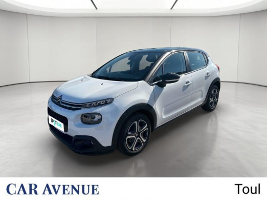 Occasion CITROEN C3 PureTech 82ch Feel S&S E6.d 2019 Blanc Banquise 9 690 € à Toul
