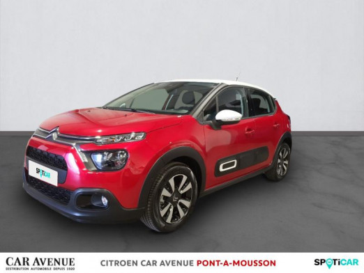 Occasion CITROEN C3 1.5 BlueHDi 100ch S&S Shine E6.d 2021 Rouge elixir 19 990 € à Pont-à-Mousson