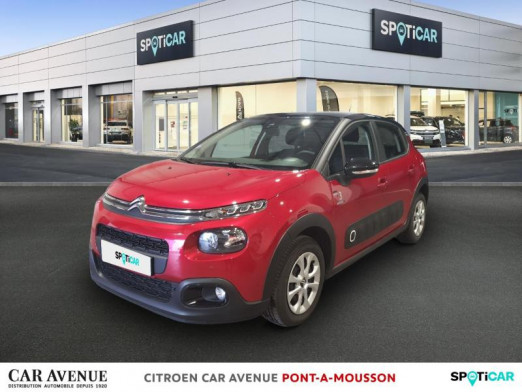 Occasion CITROEN C3 PureTech 82ch Graphic S&S E6.d 2020 Rouge rubi (nacre) 13 990 € à Pont-à-Mousson