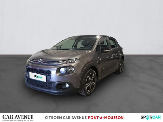 Occasion CITROEN C3 PureTech 82ch Graphic S&S E6.d 2020 Gris platinium (m) 13 990 € à Pont-à-Mousson