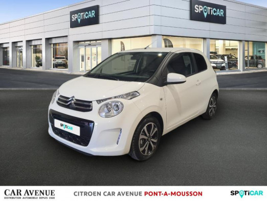 Occasion CITROEN C1 VTi 72 S&S Shine 3p E6.d 2021 Blanc Lipizan (O) 12 690 € à Pont-à-Mousson