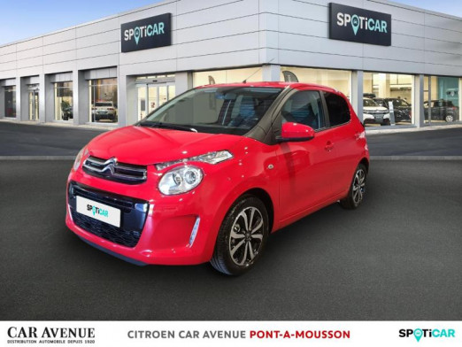 Occasion CITROEN C1 PureTech 82 Shine 5p 2017 Rouge scarlet 9 990 € à Pont-à-Mousson