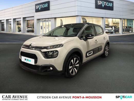Occasion CITROEN C3 1.5 BlueHDi 100ch S&S Shine E6.d 2020 Sable (N) - Noir Onyx 15 990 € à Pont-à-Mousson